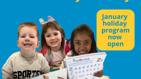 school hol program 2026_meta ad (1) children learning excitedly about the school holiday program in January